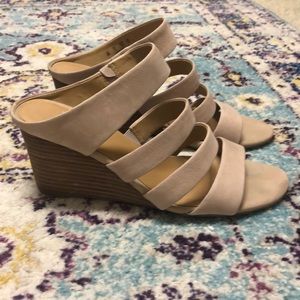 Franco Sarto Slip On Wedges